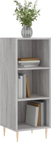 vidaXL Ντουλάπι Γκρι sonoma 34,5x32,5x90εκ. από Επεξεργασμένο Ξύλο