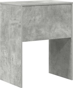 vidaXL Γραφείο Σκυρόδεμα Γκρι 60 x 40 x 76 εκ.