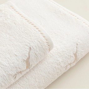 Stewehome πετσέτα χεριών από βαμβάκι Λευκό 220x240 cm
