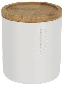 Δοχείο Αποθήκευσης 06.67101210 White Polyresin, Bamboo