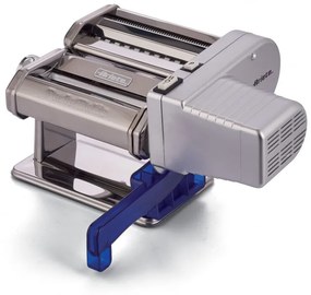 Ηλεκτρική μηχανή ζυμαρικών Ariete PASTAMATIC 1593/00, 90W, 2 ταχύτητες + παλμός, 9 επίπεδα πάχους, 5 σχήματα, Inox