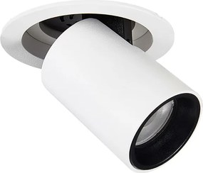 Σποτ Μονόφωτο LED Χωνευτό Viokef Gerer White 4304700