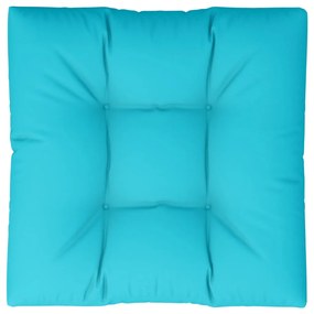 vidaXL Μαξιλάρι Παλέτας Τιρκουάζ 70 x 70 x 12 εκ. Υφασμάτινο