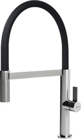 Elleci Wave Chrome - Μπαταρία Κουζίνας με Εύκαμπτο Ντους