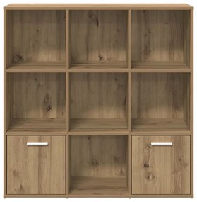vidaXL Βιβλιοθήκη Artisan Δρυς 98x29x97,5 εκ. Επεξεργασμένο Ξύλο