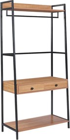 Κρεμάστρα ρούχων Nextdeco Υ169x84x40εκ δύο συρτάρια.