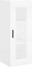 vidaXL Ντουλάπι Λευκό 34,5 x 34 x 180 εκ. από Επεξεργασμένο Ξύλο