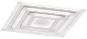 Πλαφονιέρα Φωτιστικό Οροφής Gorden Λευκό 60x60 20055 Fischer Honsel-20055-Λευκό 20055
