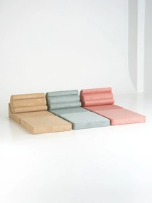 Πολυθρονα Flipster Υφασμα Κοτλε Ροζ