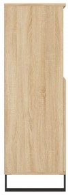 vidaXL Ντουλάπι Sonoma Δρυς 60 x 36 x 110 εκ. από Επεξεργασμένο Ξύλο