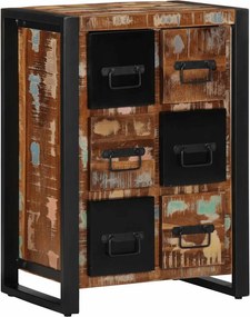 vidaXL Sideboard 50x35x70 cm Ξύλο μασίφ αναγεννημένο