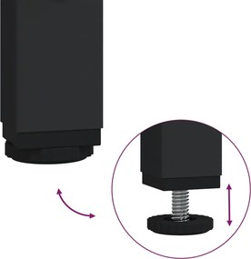 vidaXL Τραπέζι Κονσόλα Sonoma Δρυς 150x29x75 εκ. Επεξεργασμένο Ξύλο