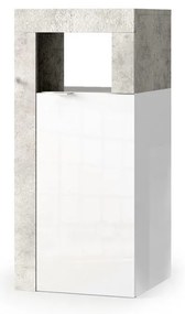 ΝΤΟΥΛΑΠΙ ΜΠΑΝΙΟΥ ΛΕΥΚΟ / ΚΑΦΕ 35x35x78