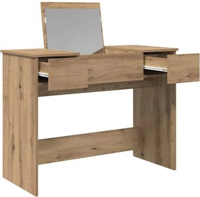vidaXL Καλλυντικού Τραπέζι Artisan Oak 100 x 45 x 76 εκ.