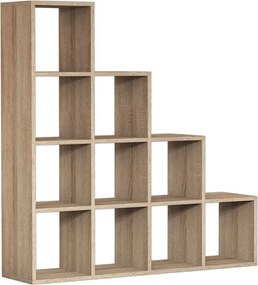 ΒΙΒΛΙΟΘΗΚΗ ΜΕΛΑΜΙΝΗΣ SCALE SONΟMA 120x30x123,6Υεκ.HM9238.12