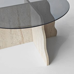 Coffee Table Butterfly - Travertine, Fume Travertine
Fume