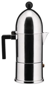 Καφετιέρα Espresso La Cupola A9095/1 B 70ml Silver-Black Alessi Aluminium