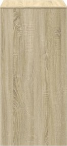 vidaXL Τραπέζι Μπαρ Sonoma Δρυς 51x50x103,5 εκ. Επεξ. Ξύλο