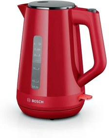 Bosch TWK1M124 Βραστήρας MyMoment 1.7lt,  2400W,  Κόκκινος