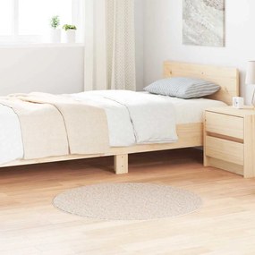 vidaXL Χαλί Κρεμ 90 x 90 cm Πολυπροπυλένιο