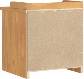 VidaXL Πάγκος διαδρόμου "SANDNES" 45x40x50 εκ.Πεύκο μασίφ ξύλο