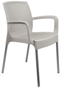 Outdoor Chair &quot;Bella&quot; Fylliana Beige 55x55x85 cm