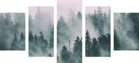 5 μέρος εικόνα βουνά στην ομίχλη - 200x100