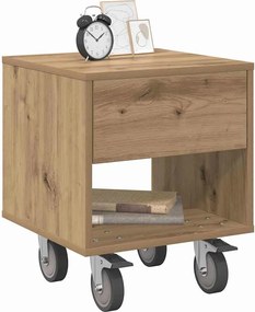 vidaXL Κομοδίνο 2 pcs Artisan Oak 40,5 x 40 x 48 εκ.