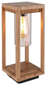 Επιδαπέδιο Φωτιστικό Κολώνα 1xΕ27 IP44 35cm Candela Globo Lighting-3135WS1-Καφέ 3135WS1
