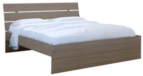 Intrahome Κρεβάτι "ΝΟΤΑ" διπλό σε χρώμα σταχτί 150x200 Intrahomesa-00652536