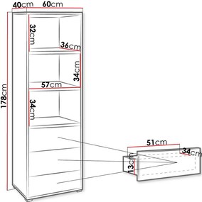 Βιβλιοθήκη Gesita - Λευκό