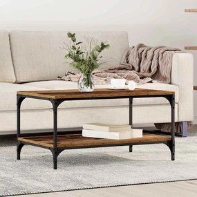 vidaXL Τραπεζάκι σαλονιού Παλαιό ξύλο 80 x 50 x 40 cm