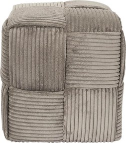 Σκαμπό Scott Home Deco Factory - 36x38cm - Γκρι