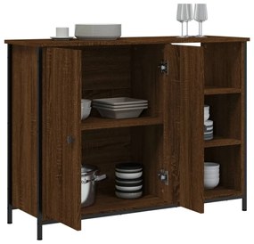 vidaXL Μπουφές Καφέ Δρυς 100x33x75 εκ. από Επεξεργασμένο Ξύλο