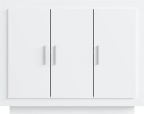 vidaXL Ντουλάπι Λευκό 92x35x75 εκ. από Επεξεργασμένο Ξύλο