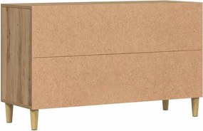 vidaXL Σκευοθήκη Δρυς τεχνίτης 100x36x60 cm Κατασκευασμένο ξύλο