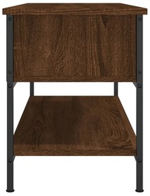 vidaXL Έπιπλο Τηλεόρασης Καφέ Δρυς 100x35x45 εκ. Επεξεργασμένο Ξύλο