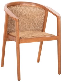 ΠΟΛΥΘΡΟΝΑ ΤΡΑΠΕΖΑΡΙΑΣ RENLY HM18239 ΞΥΛΟ ΤΕΑΚ ΦΥΣΙΚΟ-ΣΧΟΙΝΙ VIRO 60x59x82Υεκ.