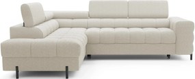 Γωνιακός καναπές Ferucce-Krem-Αριστερή