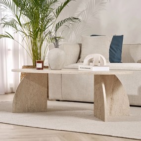 Coffee Table Melina - Travertine Travertine