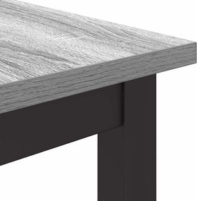 vidaXL τραπέζι Γκρίζο Σονομα 100 x 50 x 76,5 εκ.