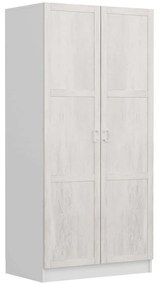 Ντουλάπα Δίφυλλη Kale Chain 506MNR2147 90x52x210cm White Δίφυλλη