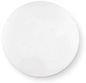 Φωτιστικό Οροφής-Πλαφονιέρα Simply 007991 50x12,5cm 4xE27 60W White Ideal Lux