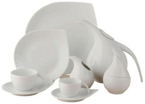 Σερβίτσιο Πιάτα Φαγητού Drop (Σετ 20Τμχ) 38.000.40 White Cryspo Trio 20 τμχ Porcelain