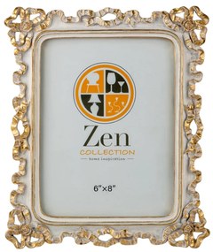 Κορνίζα Polyester Χρυσή-Μπεζ 15x20εκ. Zen Collection 25.2.50705