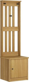 VidaXL Δέντρο χωλ "SANDNES" 45x40x159,5 εκ.Πεύκο μασίφ ξύλο