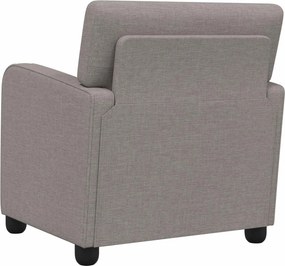 vidaXL Πολυθρόνα Taupe Ύφασμα