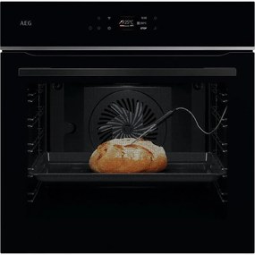 AEG TE7PB63ZAB Εντοιχιζόμενος φούρνος 71lt Π59.5εκ. Πυρόλυση Μαύρος