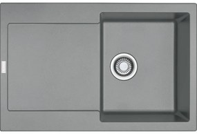 Franke Maris MAG 611 Stone Grey Γρανιτένιος Νεροχύτης 45cm