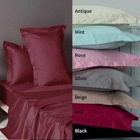 Σεντόνια Luxe Sateen (Σετ 4τμχ) Rose Palamaiki Υπέρδιπλo 240x270cm 100% Βαμβακοσατέν